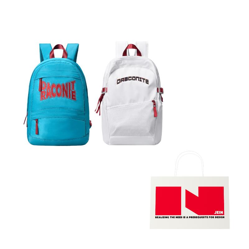 DRACONITE Polyester Backpack Regular Unisex Blue DRA1088
