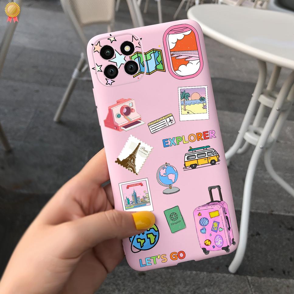 For Samsung A22 A22S 5G Case Cute Flower Butterfly Shockproof Silicone TPU Cover For Samsung Galaxy A22 A22S 5G Phone Case Funda