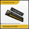 Thickened Rubber Wheel Stopper: Parking Position Limiter & Reversing Block