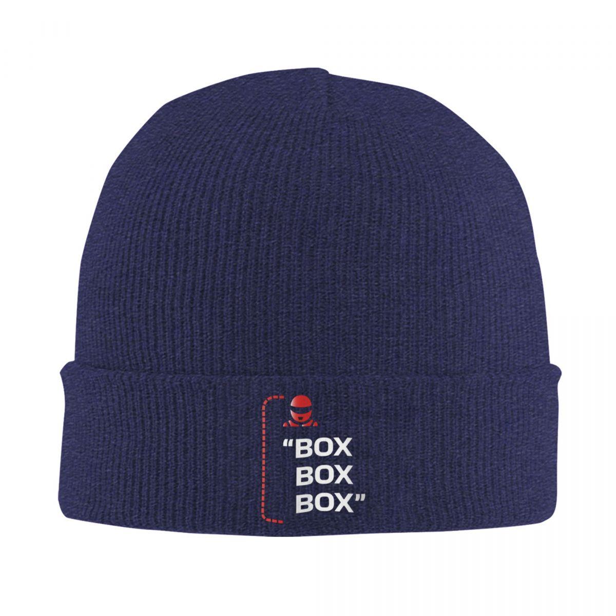 

Box Box Box Tyre Compound Warm Knitted Cap Winter Knit Bonnet Hat Skullies Beanies Hip Hop Caps for Unisex One Size