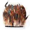 100cm Natural Pheasant Feather Sewing Trim Fringe Plume Wedding Party Ribbon Craft DIY Handmade Home Decoration Accessories 6-8"