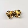 shaft hole 4MM precision 1:1 90 degree right angle transmission metal bevel gear 1M 15teeth brass bevel gear