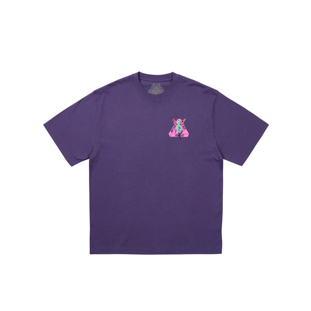 Palace Tri Fairy T-Shirt Purp Unisex Tops Purple P28TS119
