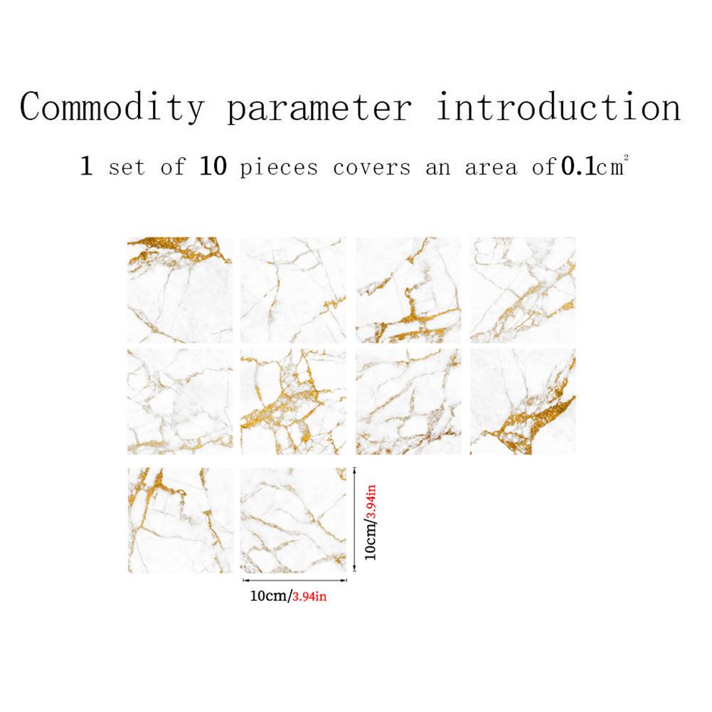 

Наклейки на стену, плитка, наклейки для ванной комнаты, водонепроницаемые, совершенно новые, чистые 10*10cm