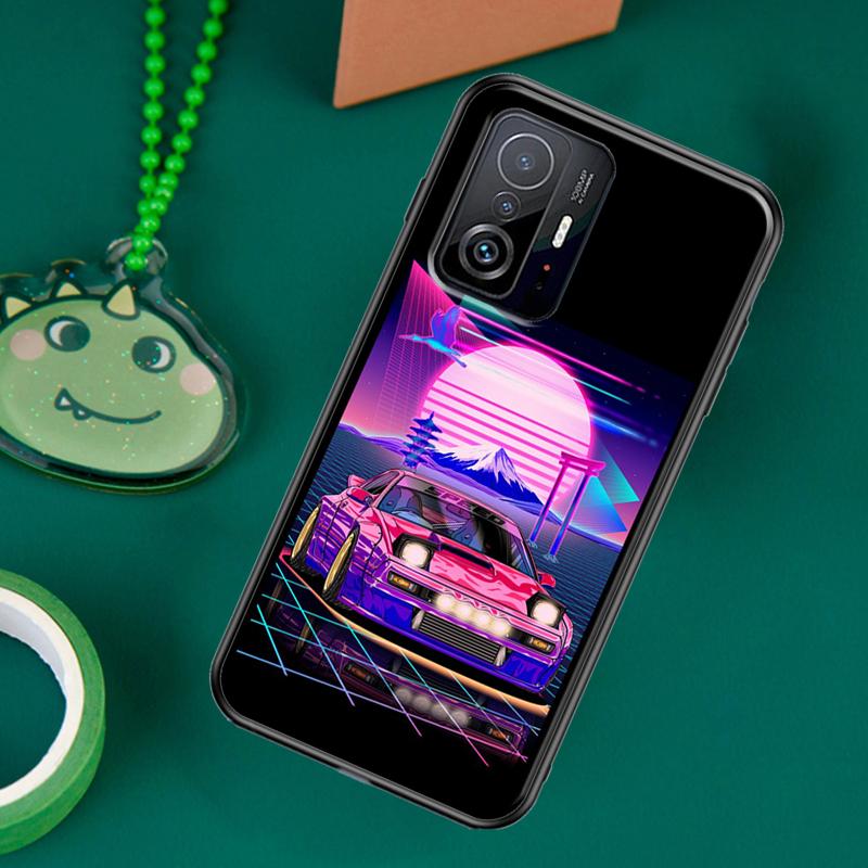 JDM Car RX7 MX5 Case For POCO F5 X5 X3 Pro X4 F4 GT F3 M5s C40 Cover For Xiaomi 13 12 Lite 11T 12T Pro 12X