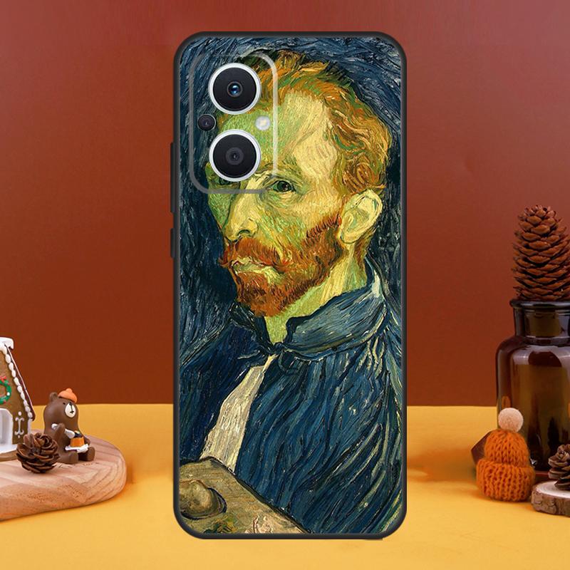 Paintings Starry Night Gogh Case For OPPO Reno 8T 4Z 5Z 10 Pro 11 F 4 5 6 7 8 Lite OPPO Find X5 X6 Pro X2 X3 Lite Cover