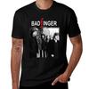 Badfinger Klassisches T-Shirt Aktive Sportarten Kurzarm Baumwollhemd