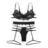 New Sexy Fashion Lace  Lingerie  Underwear Sleepwear G-string  Pajamas Garter