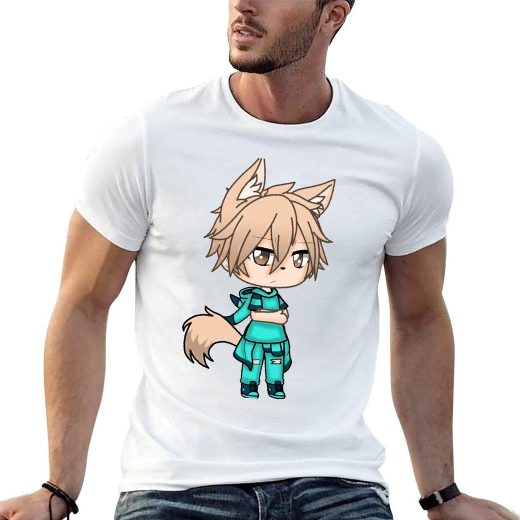 Adam Gacha Life series Bad boy TShirt Holiday All Match TShirt