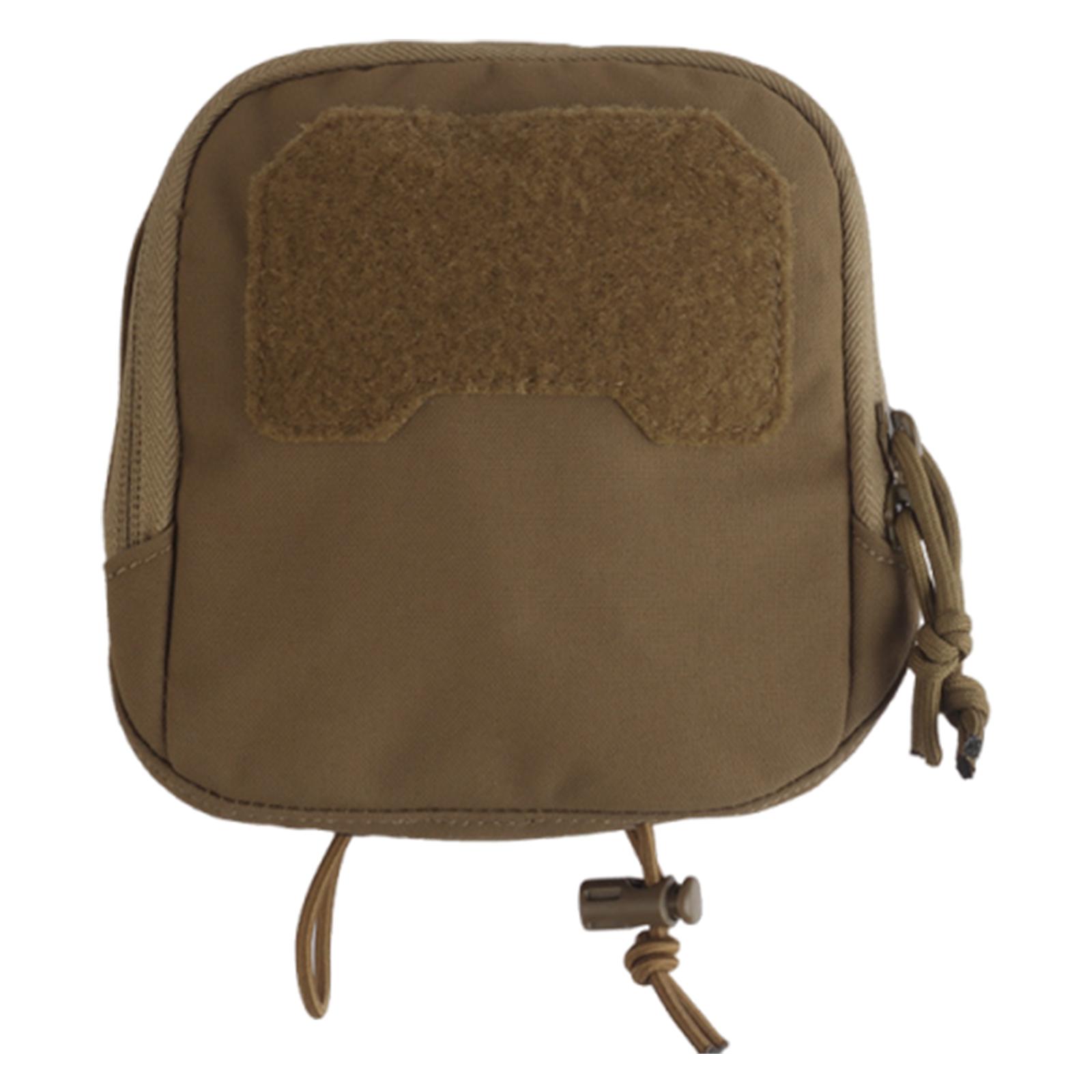

General Purpose Waist Belt Bags 2 Installation Options Small Tactic Pouch Hunting First Aid Tool Pack for Camping Travel Hiking світло-коричневого кольору