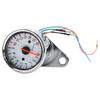 Motorcycle Tachometer Motorcycle Mechanical Tachometer Gauge Universal 12V 16000 RPM Waterproof Motorbike Speedometer
