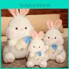 Feeding Rabbit Bottle Plush Toy Cartoon Animal Stuffed Doll Decoration Gift