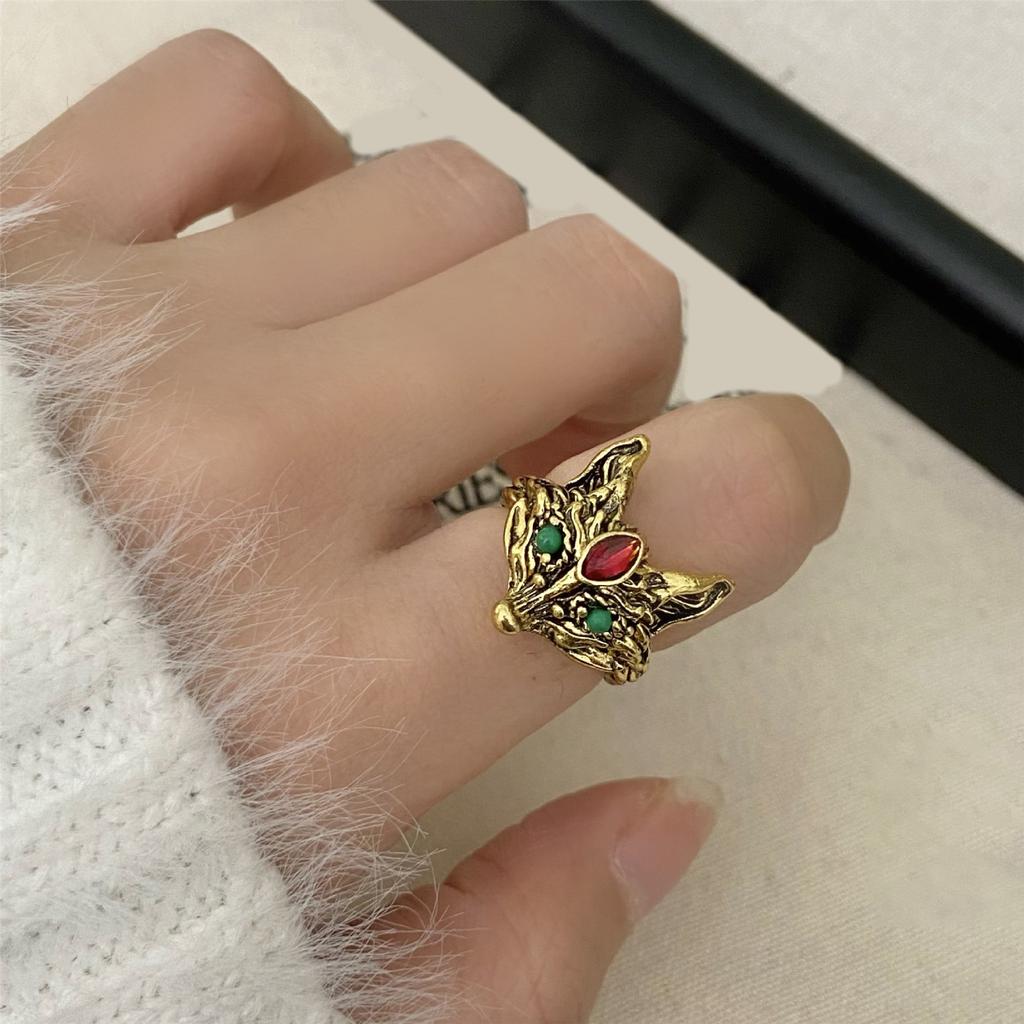 Adjustable Boho Fox Rings Finger Accessory for Women and Girls Vintage Style with Unique Design Inspired by Mythology
