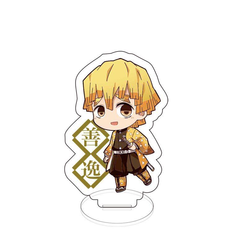 Acrylic Standee Demon Slayer Kamado Tanjiro Agatsuma Zenitsu Cartoon Anime Small Stand Acrylic Figure Anime Merchandise