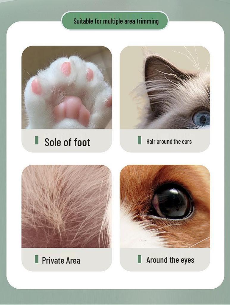 Rechargeable Waterproof Pet Clipper: Whole Body Shaver for Cats & Dogs, Trims Paws & More