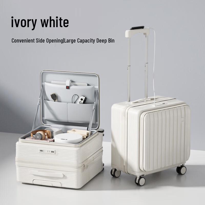 Жесткий чемодан Li Shen с боковым открытием