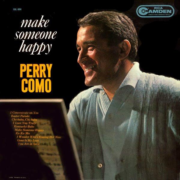 

LP Record PERRY COMO - Make Someone Happy CAL694 RCA CAMDEN 1962 US Pop Used