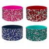 Strass-Silikon-Stiefel für 30-40oz Becher Funkelnder Glitzer-Tumbler Basis-Schutz Rutschfeste Stoßfeste Becherhülle Stylisches Accessoire