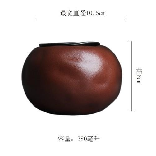 

380ml Boutique Coarse Pottery Jianshui Creative Shishi Ruyi Tea Wash Bowl Water Washing Slag Tank Household Chaxi Drinkware Gift