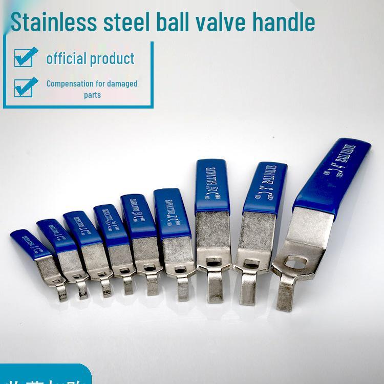 Edelstahl Kugelhahn Griffschlüssel für 4/6 Zoll Wasserleitung, Zwei-/Dreiteiliges Öffnen/Schließen Griffzubehör