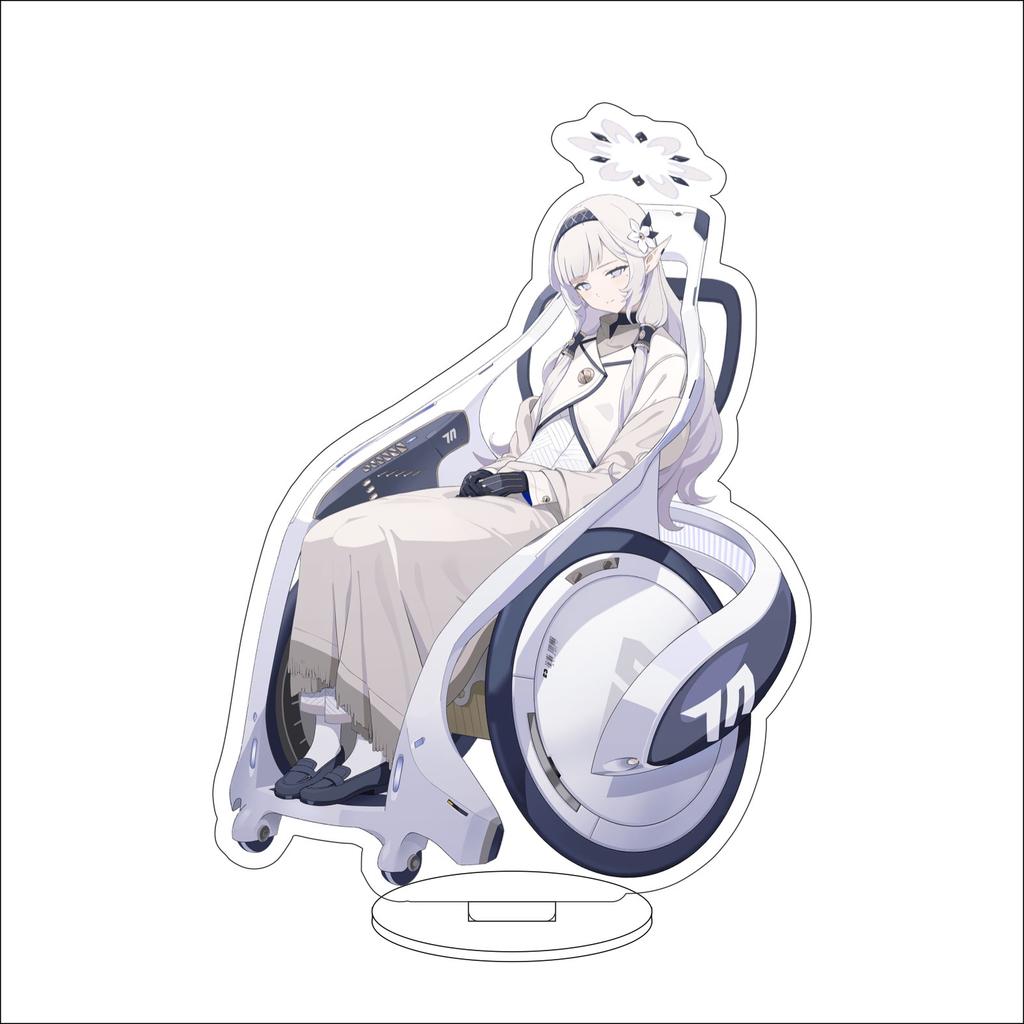 16CM Anime Blue Archive The Animation  Cosplay Acrylic Stand Ornaments Okusora Ayane Sorasaki Hina Figure Stand Halloween Gifts