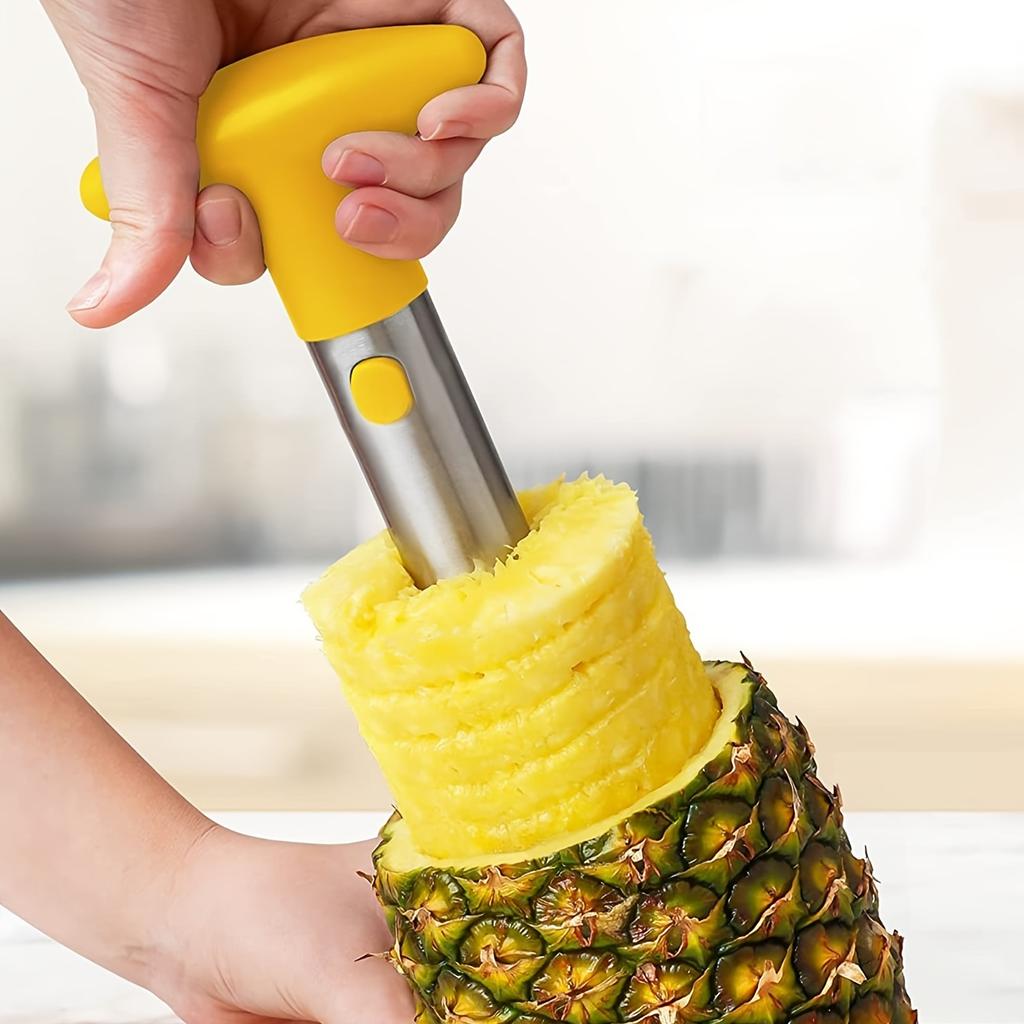 1pc Stainless Steel Pineapple Core Extractor