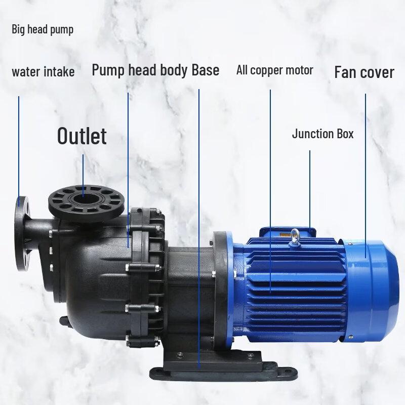 Aokewen Plastic Corrosion-Resistant Self-Priming Pump