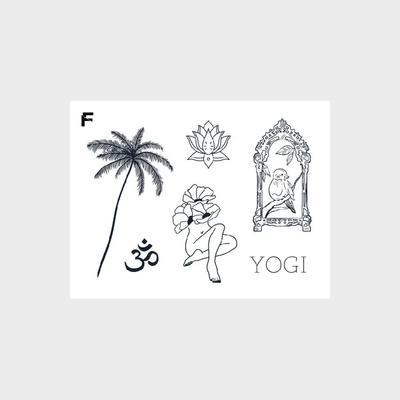 Ubud Tattoo Stickers