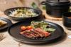 Staub Deep Plate 24cm Matte Black Ceramic Microwave Safe Japanese - Plate, [Official Retailer] Z1035-104