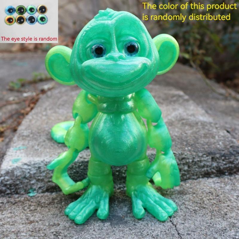 3D Printing Toy 3D Printing Climbing Monkey Joint Activity Landscaping Ornament Children's Toy