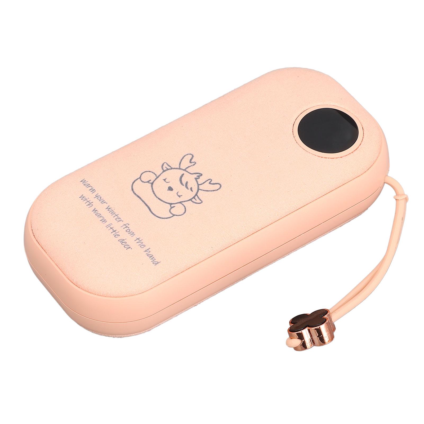 

Грелка для рук перезаряжаемая 3000 мАч портативная с быстрым нагревом 4 температурных режима электрическая грелка для рук для