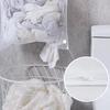 Dirty Clothes Storage Bag Basket Frame Bucket Foldable Mesh Laundry Bathroom Wall Hanging Household Clothing Organizer with Hook