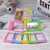 3  Mini Plastic Table Photo Frame for Fujifilm Instax Mini 8 7s 90 25 50s  9 SP 1 SP 2 Film, 10 Pack, 5 Colors