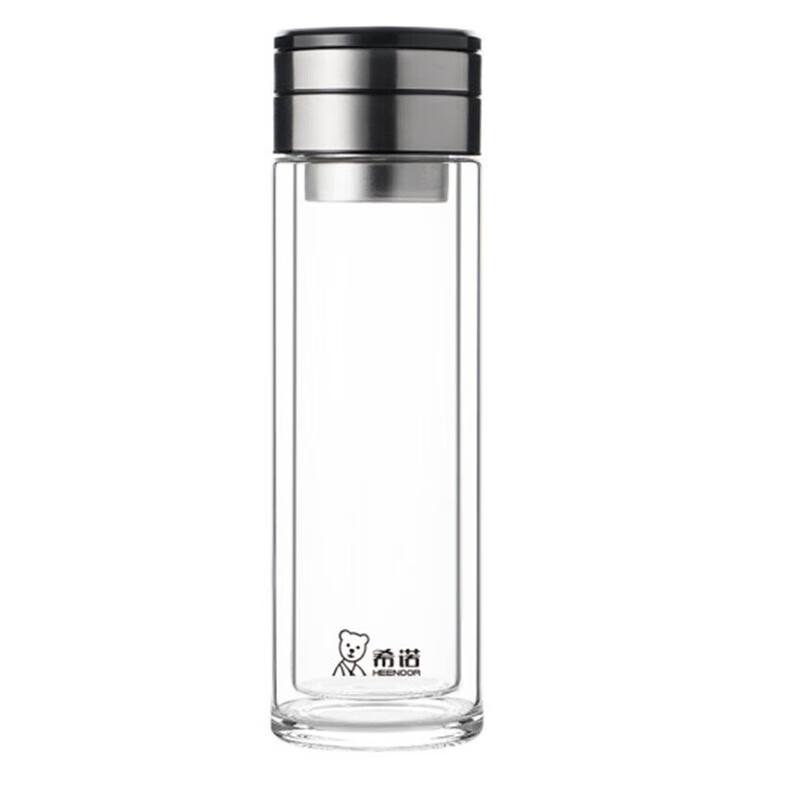 Xinuo Business Double-Layer Tea Infuser Glass Bottle 360ml