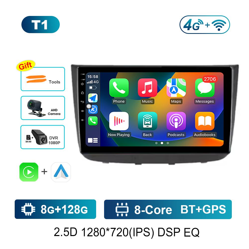 9'' Android System GPS Navi 4G Car Video Multimedia Player for Mercedes-Benz Vito 2 W639 Viano 2 2003 - 2015 IPS Screen Carplay
