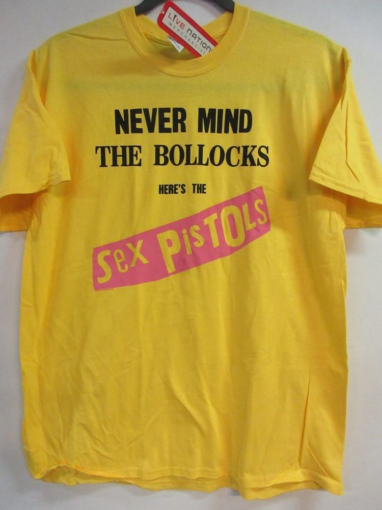 SEX PISTOLS OFFICIAL MERCH NEVER MIND BAND CONCERT MUSIC  EXTRA LARGE Unisex T-Shirt XXXL
