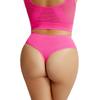 6Pcs Plus Size Women's Thongs Panties Underpants High Elasticity Low Waist Sexy Cotton Comfortable Underwear T-strings