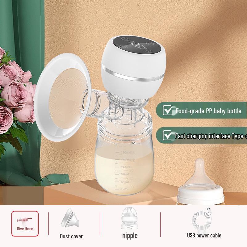Smart Silent Electric Breast Pump with Variable Frequency and Integrated Massage