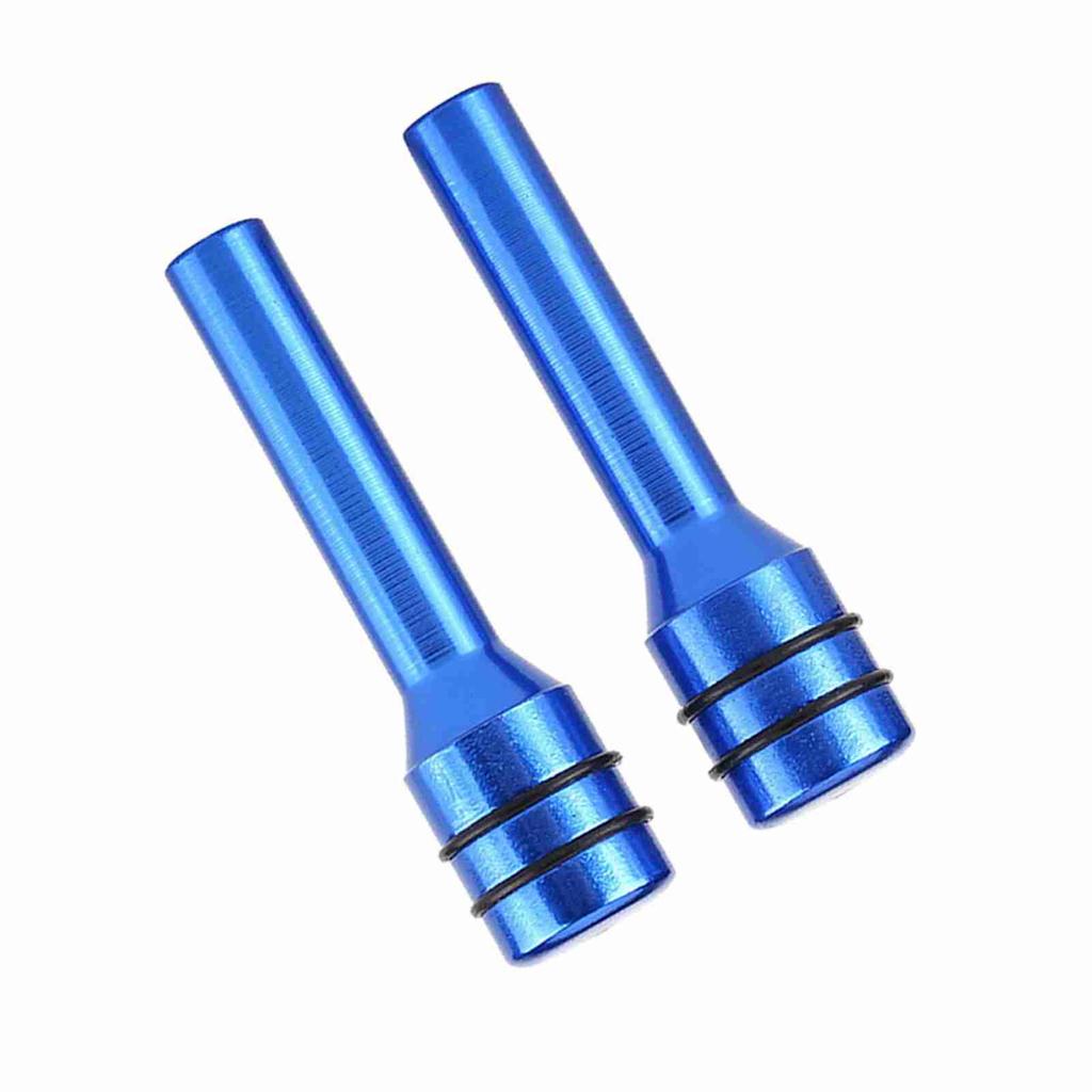 2Pcs Aluminum Alloy Universal Car Truck Interior Door Lock Knob Pull Pin Covers