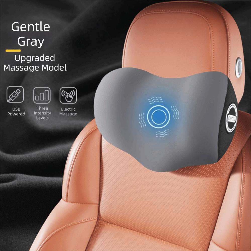 Electric Vibration Car Lumbar Support Pillow Ergonomic Electric Massage Seat Cushion  Vehicle
