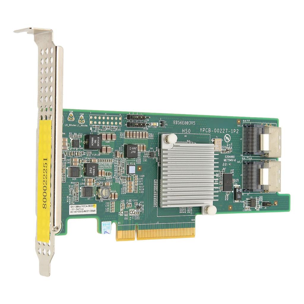 PCI E X8 Array Card SAS2308 6G 2 SAS Mini Support 16T Data Wide SATA3 Exquisite Craftsmanship Interface, Disk, Protection, Application, Bandwidth,