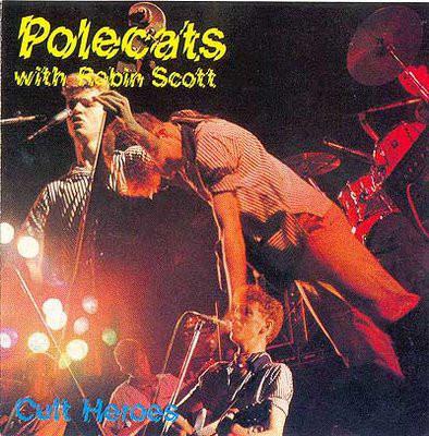 

CD POLECATS ROBIN SCOTT Cult Heroes NERCD001 Nervous Records 1991 UK Rock Used