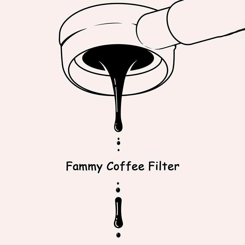 100Pcs Coffee Filter Paper Espresso Paper Filters 54/56/60/62/64/68Mm Puck Screen For Portafilter Machine Tools