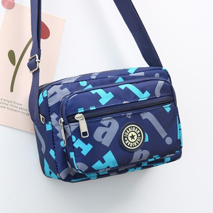 Korean Version Women's Shoulder Bag Sports and Leisure Bag Nylon Canvas Bag Multifunctional Crossbody Bag