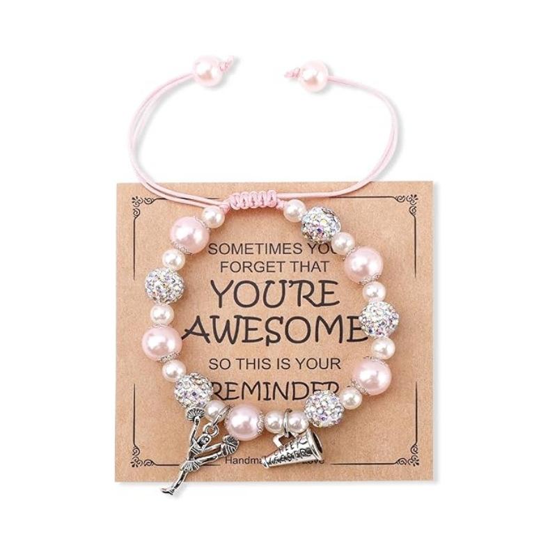 JYL TS Bracelet Elastic  Cheerleading Charm Ignites Confidence & Enthusiasm Balaju