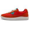 Clarks Art Series Cow Split Leather Fabric Retro Fashion Casual Sneakers Men sneakers Pomegranate-Red 261703997
