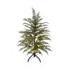 Christmas Decorations - 4.5ft Pre-Assembled Glitter Christmas Tree - Artificial Christmas Tree With