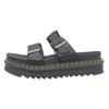 Pristine Dr.Martens Sandals MYLES Leather slide sandals black Women 23523001 Used