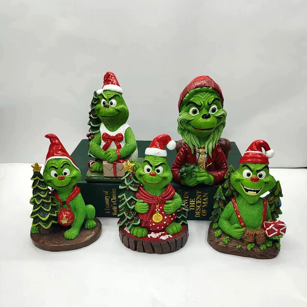 Weihnachtsschmuck, Harz-Heimschmuck, Weihnachtsdekorationen, Tischschmuck