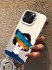 Graffiti Face Covering Girl Phone Case For IPhone 16 15 14 13 12 11 Pro Max Matte Hard Back Cover For Iphone 16 Pro 16E Case